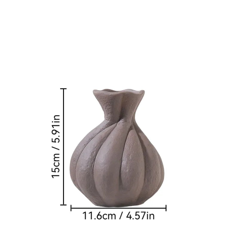 Room Decoration Art Ceramic Vases Ceramic Vases Desktop Flower Arrangement Vases Home Decor Ornaments Soft Decoration Matching