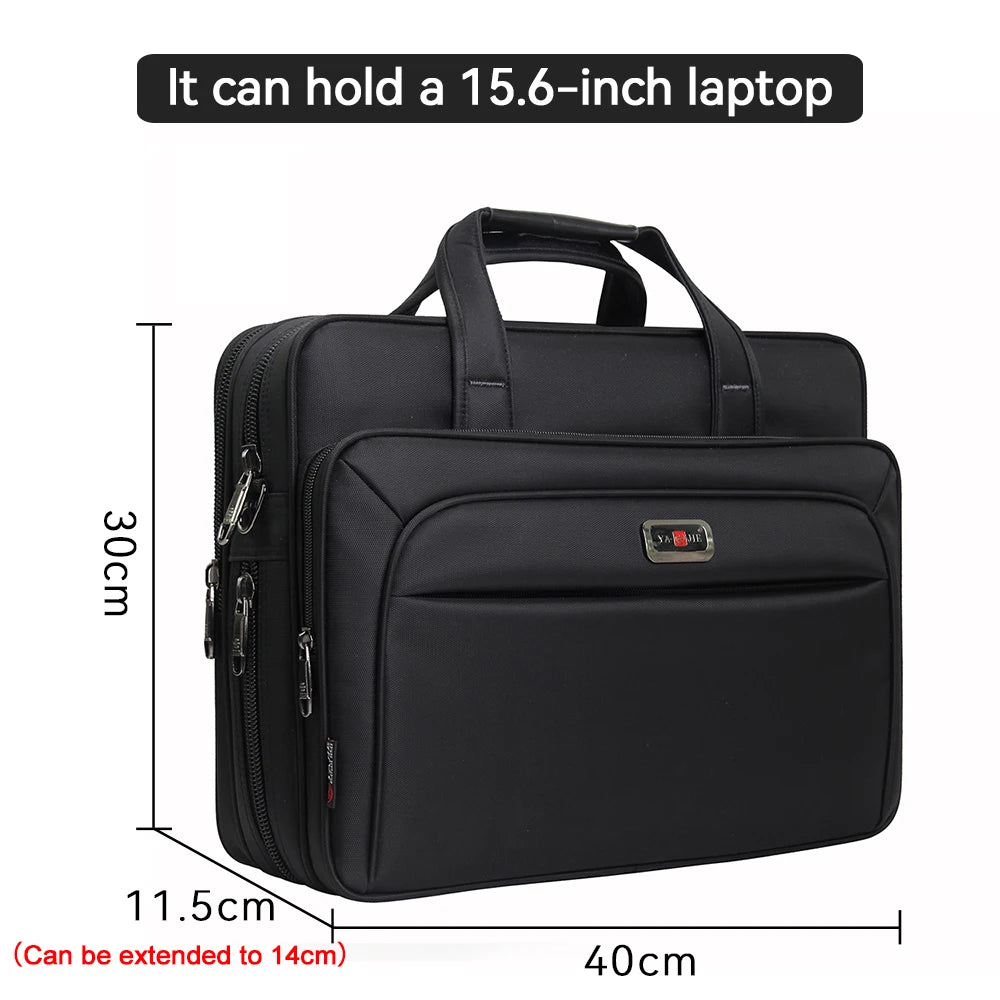 Men Single Shoulder Bag 14" 15" 16 Inch Laptop Bag Men's Casual Handbags Business Briefcase Computer Bags For Macbook Pro Case