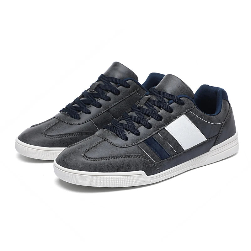New Men Shoes Flats Walking Leather Casual Shoes Men Barefoot Wide-toed Shoes Wider Toe Casual Sneakes
