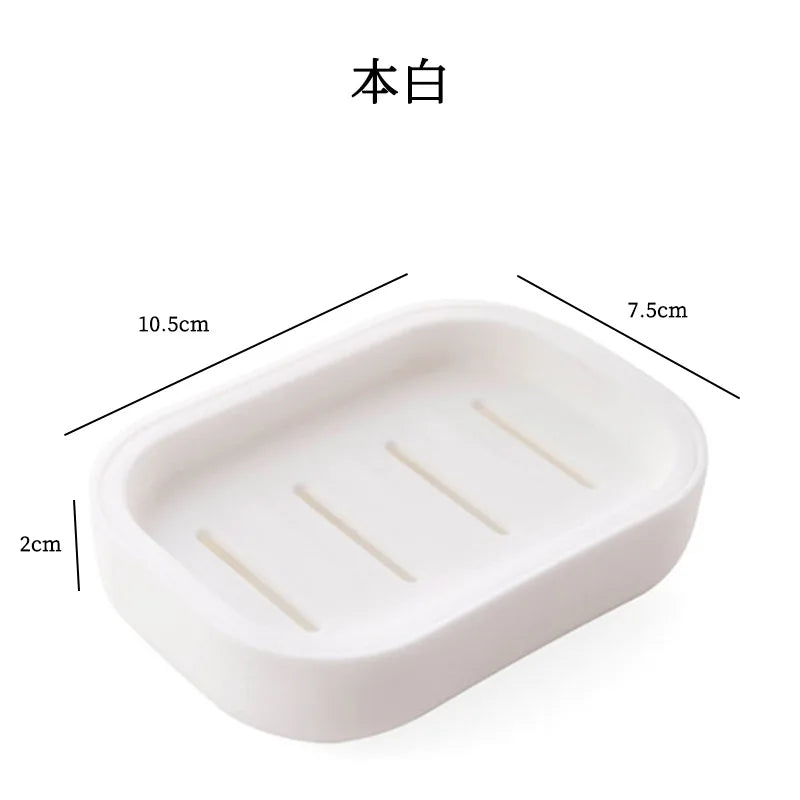 Super Suction Cup Soap Dish with drain water For Bathroom Soap Holder Kithcen Sponge Holder Soap container Bathroom Supplies