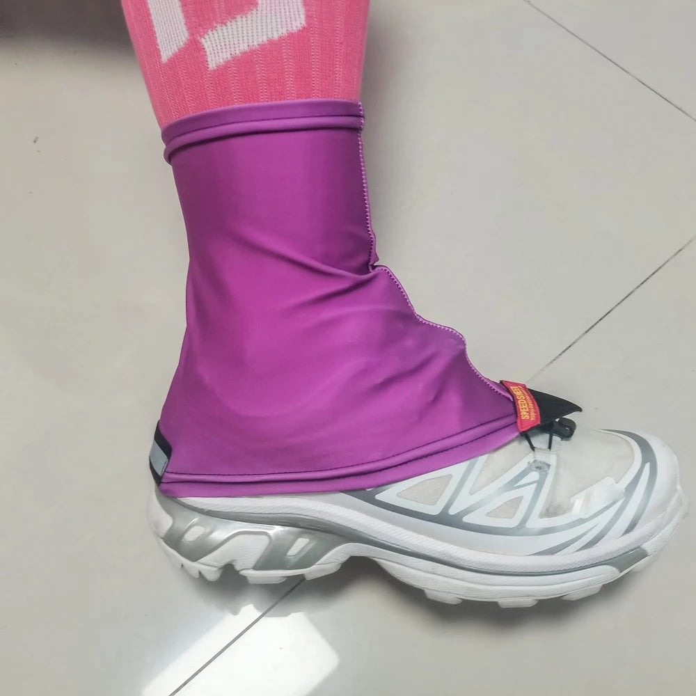 Breathable Low Trail Running Leg Gaiters, Ankle Protection, Anti-Tear Shoes, Hiking Cover
