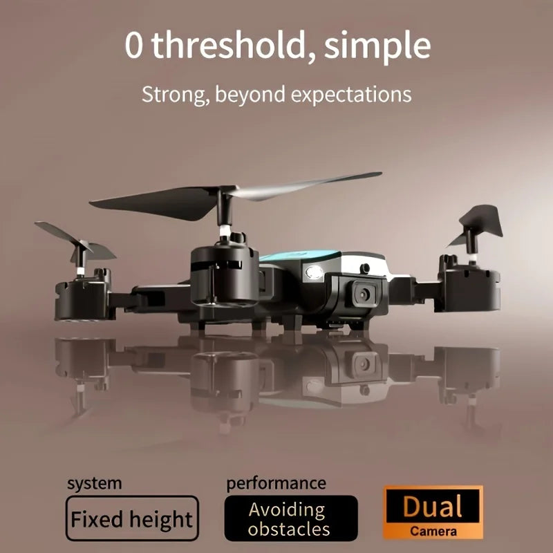T6 drone, dual cameras, one-click takeoff and landing, 540 ° intelligent obstacle avoidance, gesture recognition, intelligent ho