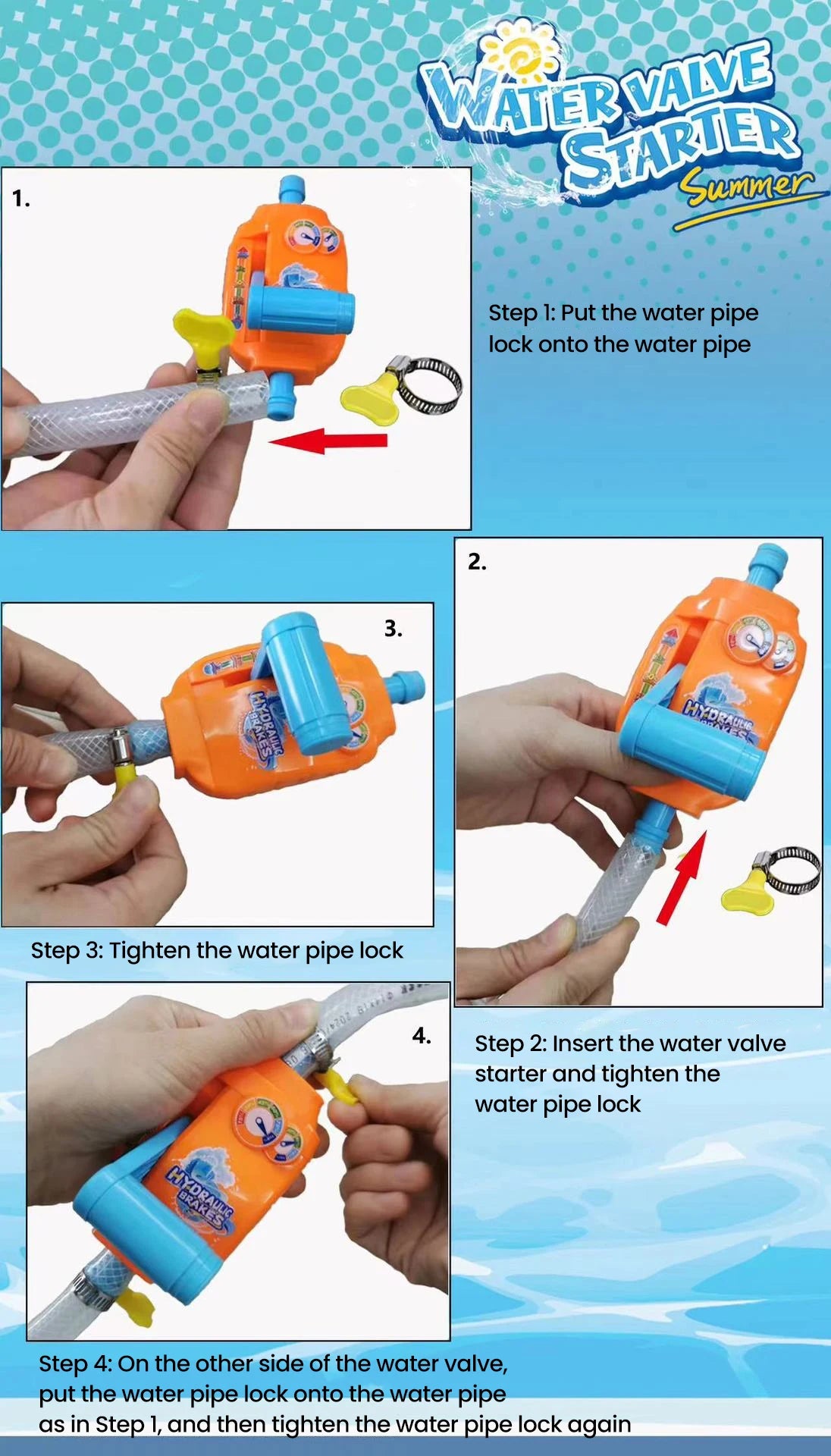 Flying Sprinkler Rocket Launcher Rotating Spray Kids Water Playing Splashing Toy Fun Interaction Garden Lawn Game Outdoor Gifts