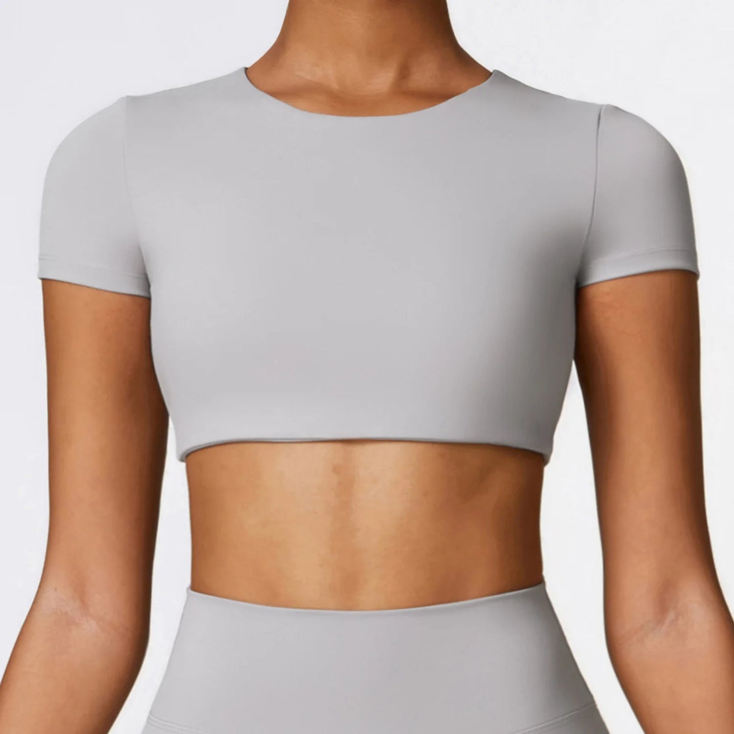 Yoga Top Women Sport T Shirts Push Up Fitness Clothes Short Sleeve Yoga Shirt Gym Top Running Active Wear Sport Top Femme Tights
