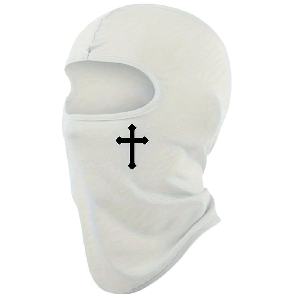 Breathable Black Balaclava Face Mask Bicycle Motorcycle Cycling Full Face Mask Hat Outdoor Hiking Riding Sunscreen Head Cover