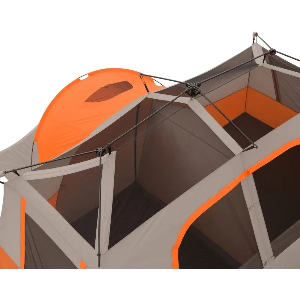 14' x 14' 11-Person Instant Cabin Tent with Private Room, 38.37 lbs