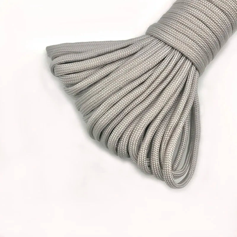 4 Size Dia.4mm 7 Stand Cores Paracord 550 For Survival Parachute Cord Lanyard Climbing Camping Rope Hiking Clothesline Bracelet