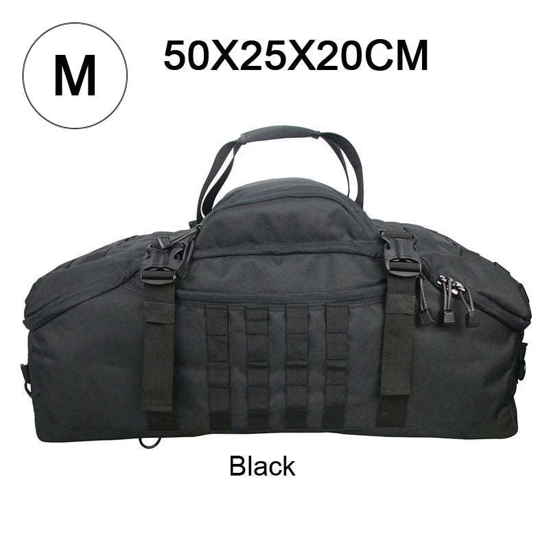 35L 50L 80L Outdoor Mountaineering Bag Molle Tactical Backpack Large Duffel Bag Hiking Camping Travel Bags