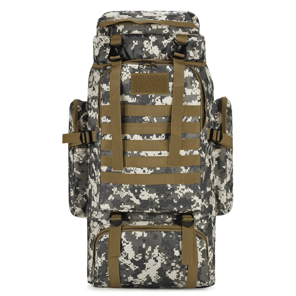 80L Tactical Backpack Outdoor Military Rucksacks Tactical Sports Camping Hiking Trekking Fishing Hunting Knapsack