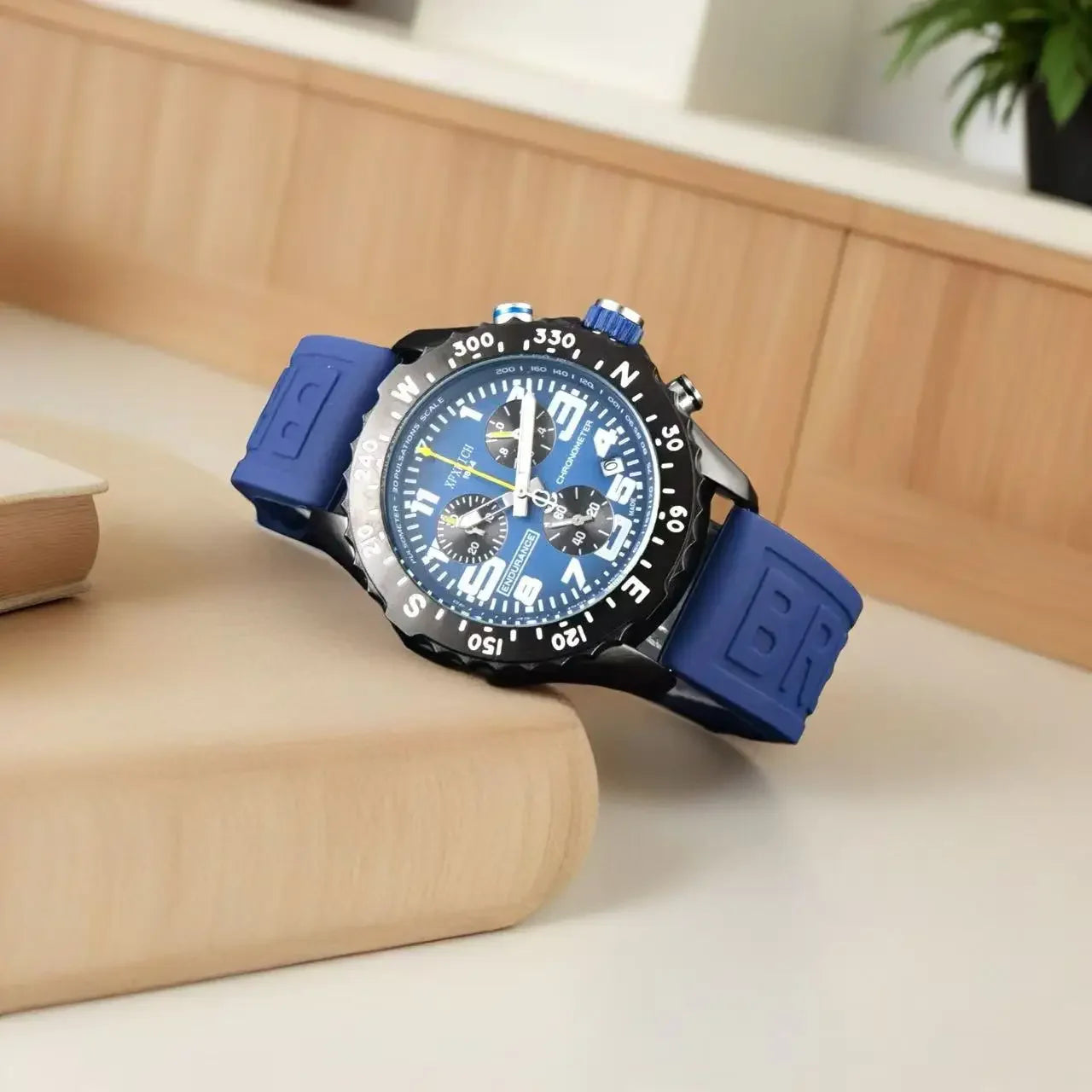 Men's Luxury Business Chronograph Watch - Multi-Function Quartz, Durable Date AAA+ Quality, Professional Style
