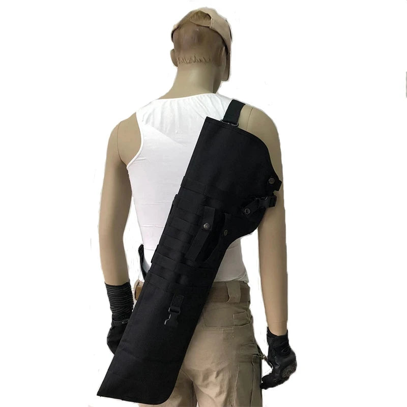 Tactical Backpack,Molle Style,Shoulder Carry Bag,Rifle,Shotgun,Storage Bag,Long Scabbard Bag,34 inch,Outdoor Hunting