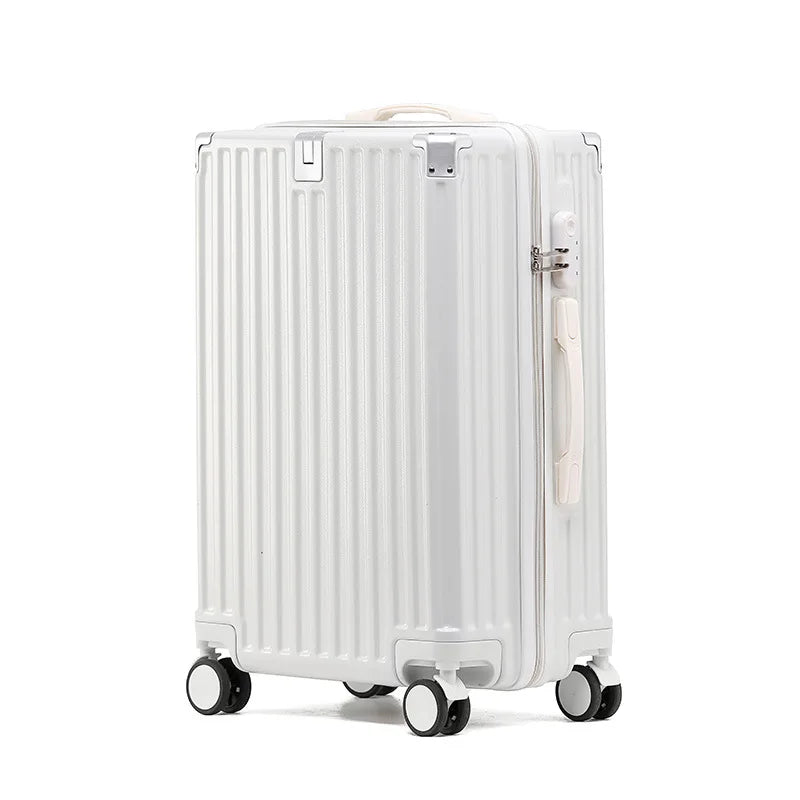 Rolling Luggage Female 20 24 26 28" Strong Thick Durable Trolley Box Male Travel Boarding Password Box Suitcase Soundproof Wheel