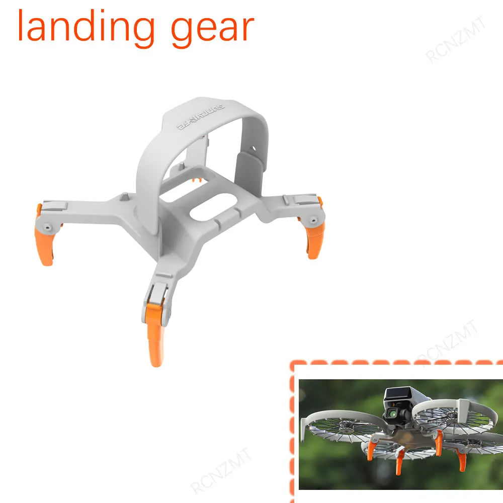 Accessories Kit for DJI Flip Landing Gear Lens Cap Propeller Guard Cage Holder Filter RC 2 Controller Silicone Case bag