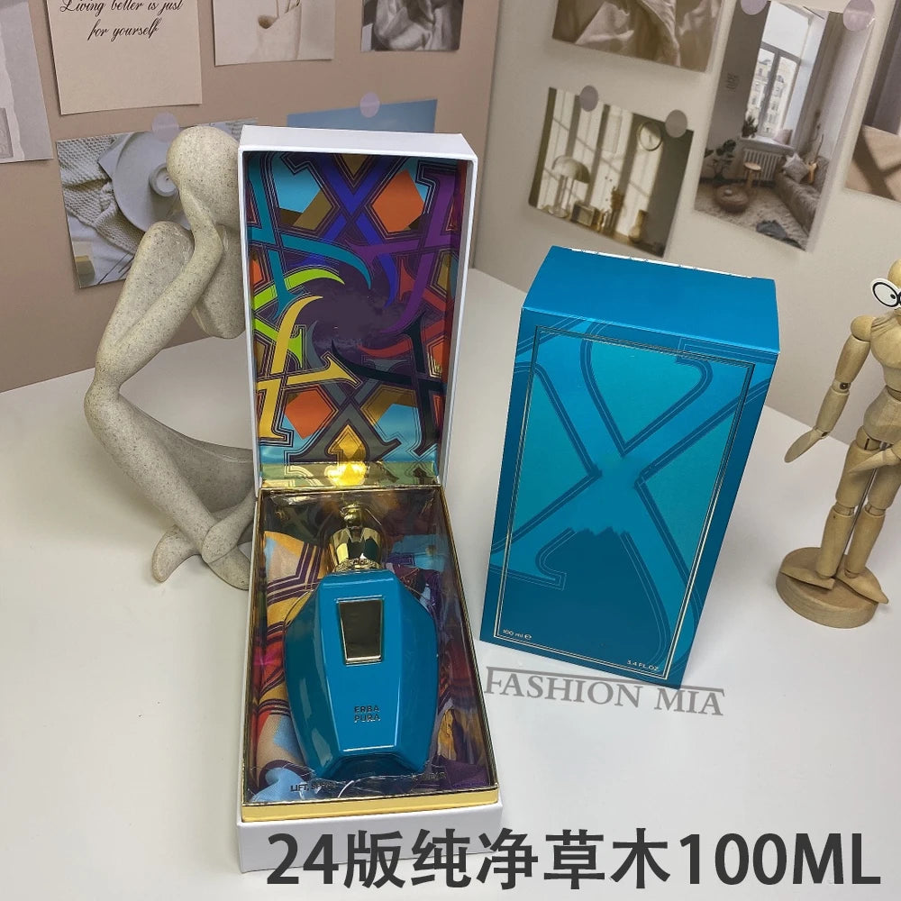 100ml Perfume Designer Glass Bottle ALEXANDRIA Unisex Men Women Perfume Body Spray Long Lasting Woody Floral Scent Fragrances