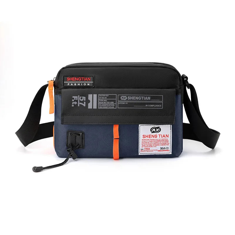 Men's Shoulder Bag New Fashion Sports Leisure Crossbody Lightweight Oxford Leisure Backpack Simple Travel Cross Body Bag