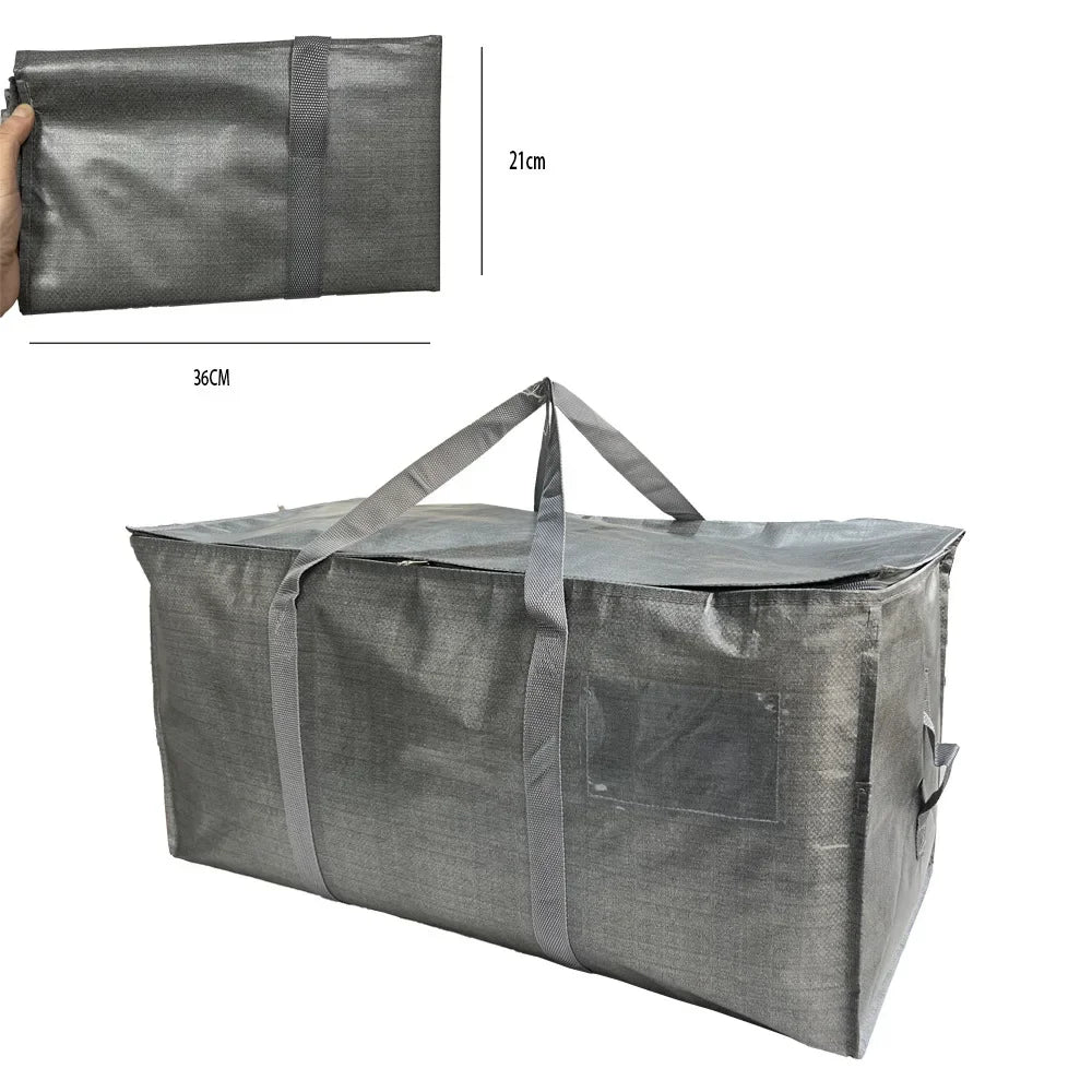 Luggage Moving Bags, Foldable Storage Bag, Storage Organizer & Moving Boxes Alternative, Packing Supplies, Camping Totes Bag