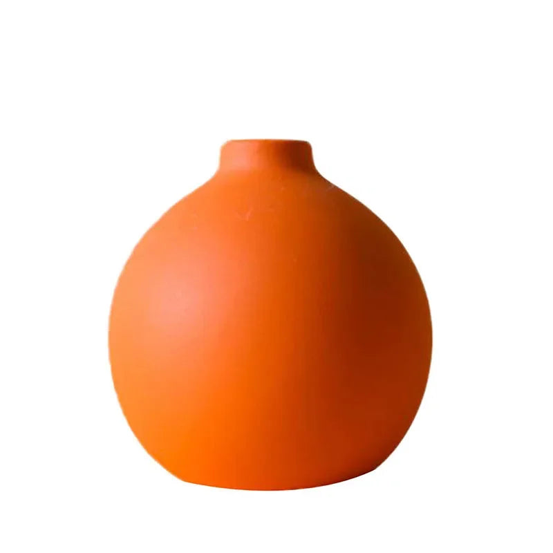 Nordic Ceramic Vase Decoration Dry Flower Arrangement Home Furnishings For Table Shelf Dining Room