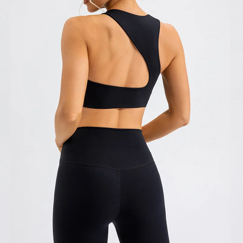 Women Yoga Set 2 Piece Workout Sportswear Gym Clothing Fitness Crop Top High Waist Push Up Leggings High quality Sports Suits