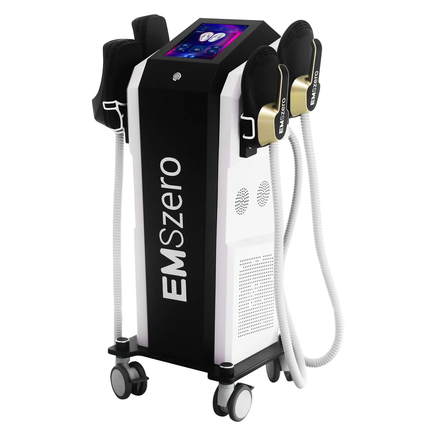 6500W 200Hz RF Body Sculpting Machine Fat Burning Skin Tightening Device Radio Frequency Muscle Stimulator EMSzero