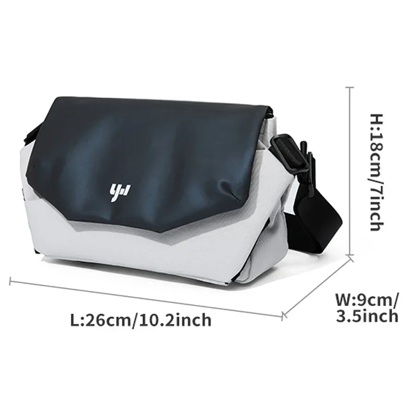 Men's Crossbody Bag, Large Capacity, Casual Function, Shoulder Bag, Trendy Sports Backpack, Portable Travel Messenger Bag