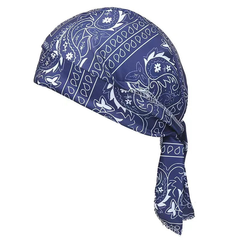 Paisley Printed Headscarf Man Women Scarf Summer Spring Cycling Pirate Hat Outdoor Fashion Motorcycle Hip-Hop Hiking Headband