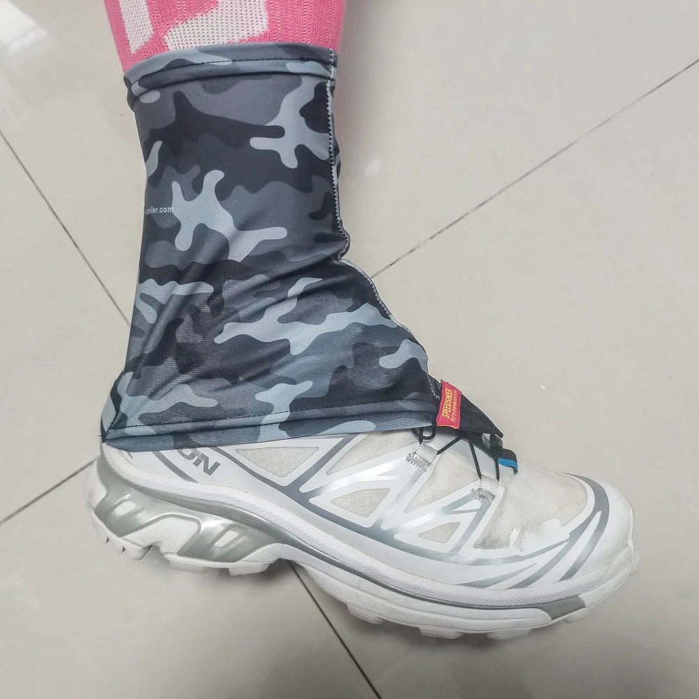 Breathable Low Trail Running Leg Gaiters, Ankle Protection, Anti-Tear Shoes, Hiking Cover