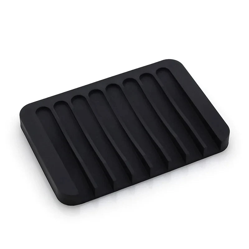 1/2pcs Self Draining Soap Holder Silicone Soap Dish Soap Saver for Shower Bathroom Kitchen Sponges Keep Soap Bars Dry Clean
