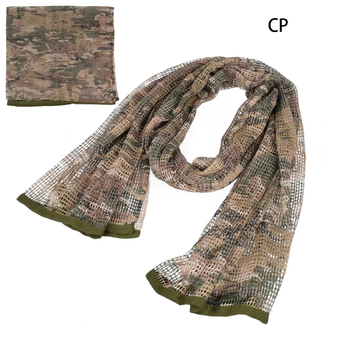 Camouflage Netting Tactical Mesh Net Camo Scarf Sports Hunting Shooting Wild Photography Sniper Camo Mesh Hiking Scarves