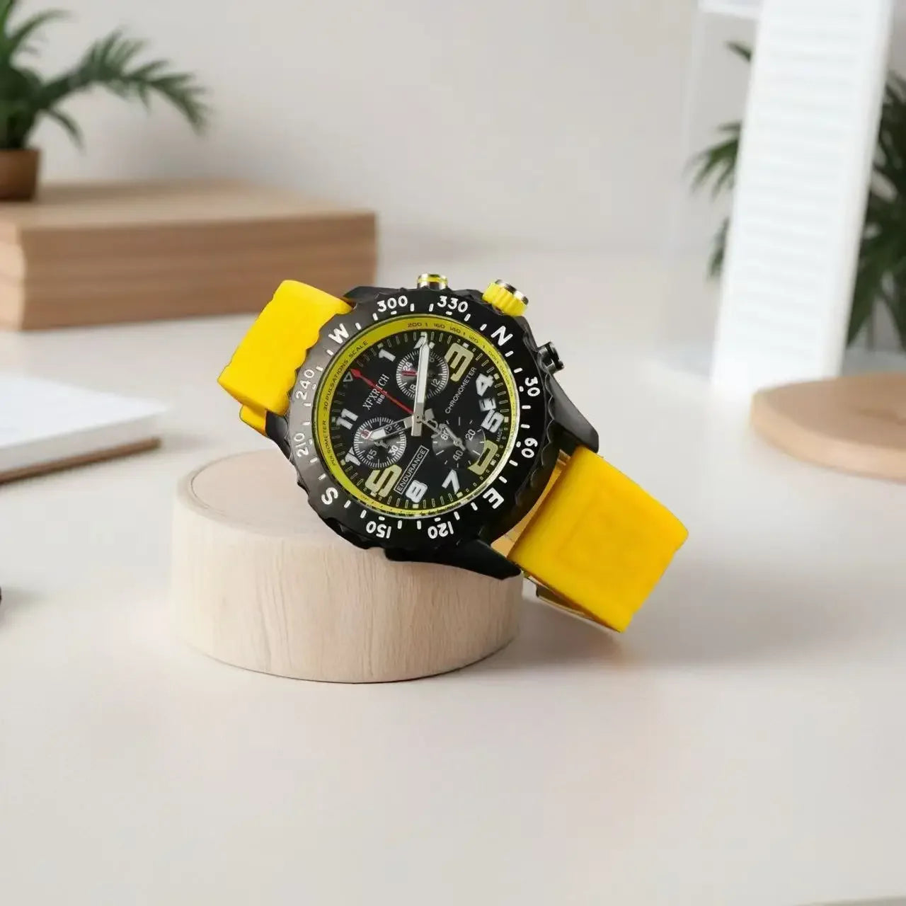 Men's Luxury Business Chronograph Watch - Multi-Function Quartz, Durable Date AAA+ Quality, Professional Style