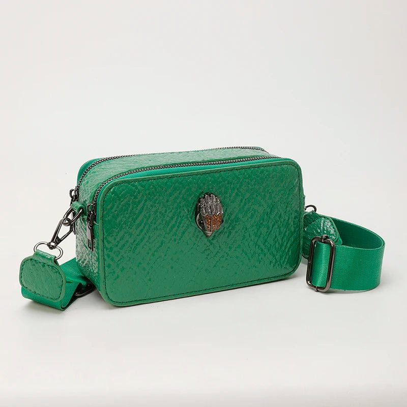 Women's Crossbody Bag Fashionable and Functional, Genuine Leather, Famous Designer Elegant Detail