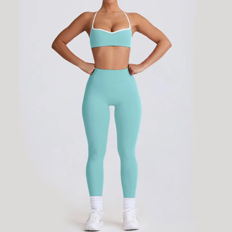 2025 Yoga Wear Suit High Waist Lift Yoga Clothes Women Slimming And Tight Suspenders Beauty Back Exercise Underwear For Yoga