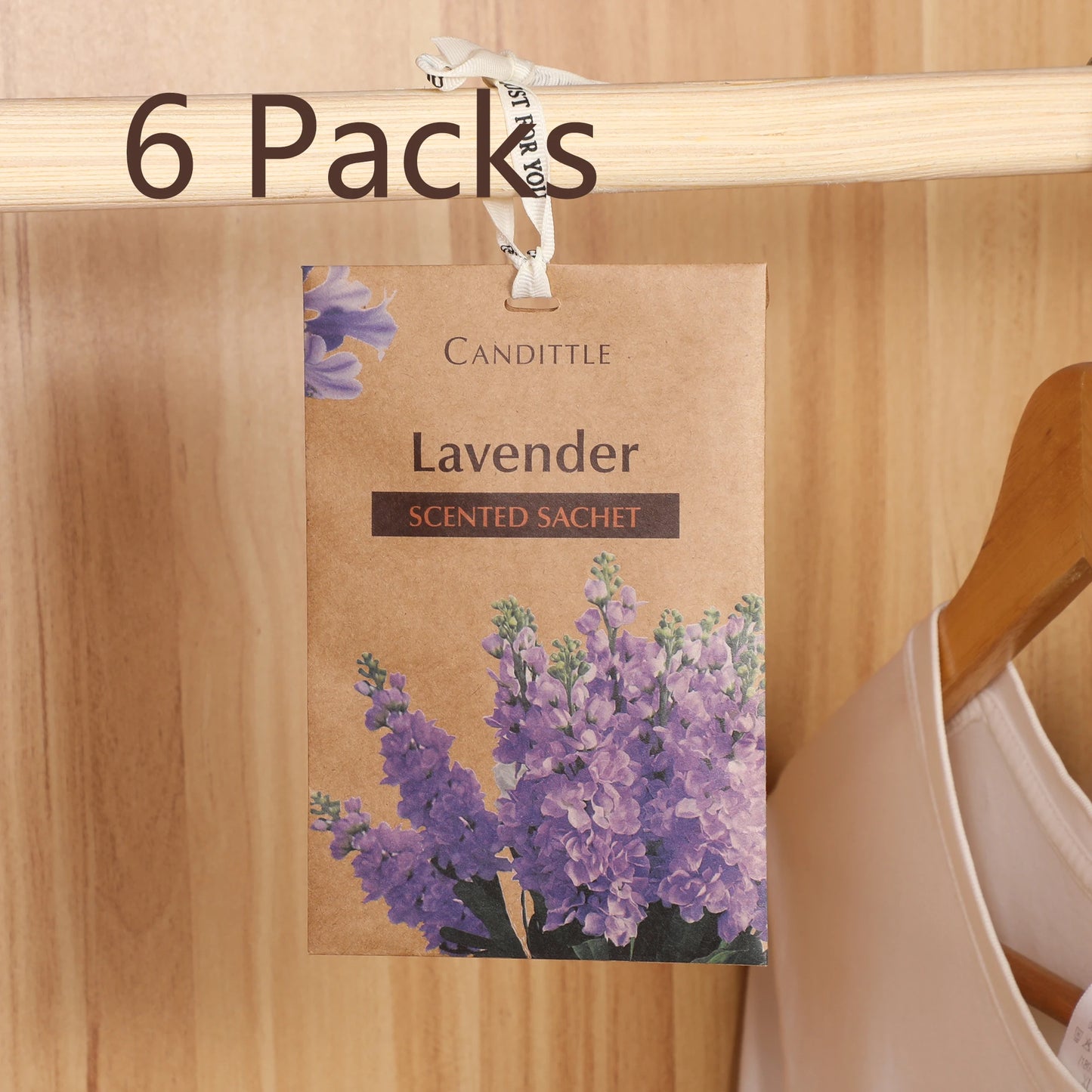 6 packs oud lavender Sandalwood Rose coconut flower&jasmine Scented Sachet Set for closet drawer car wardrobe