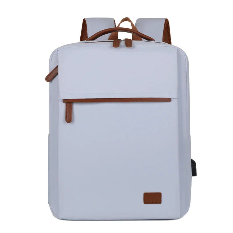 Women's Large Capacity Travel Backpack Business Laptop Bag with USB Charging Port School Backpack for Teacher Laptop Compartment