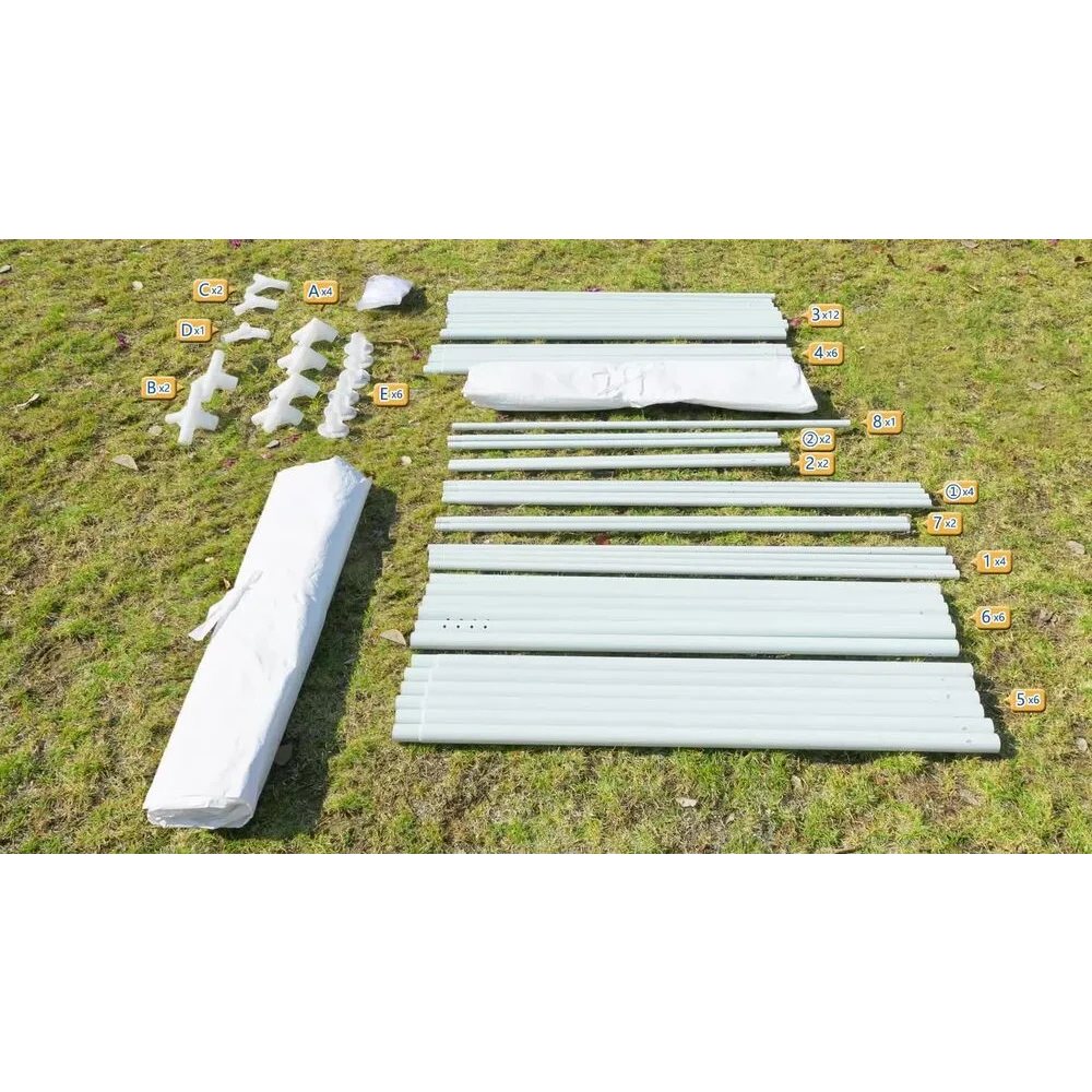Outdoor 10'x20'Canopy Party Wedding Tent Heavy Duty Gazebo Pavilion Cater Events