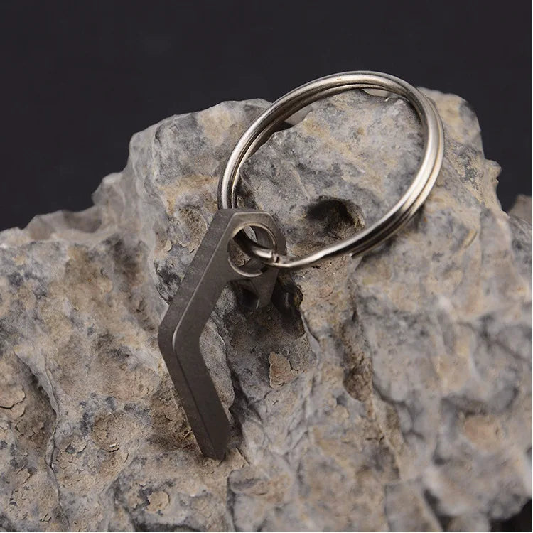 EDC Gear mini lightweight bottle beer opener keyring pocket tool utility gadget Outdoor Camp Hike Camping Gear key Chains