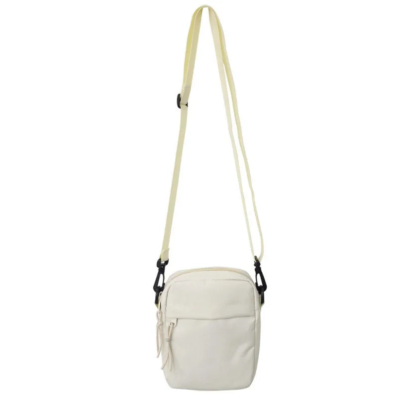 Men's Shoulder Bag INS Trend Waterproof Small Bag Mobile Phone For Women Man's Messenger Bags Mini Nylon Crossbody Square Bags