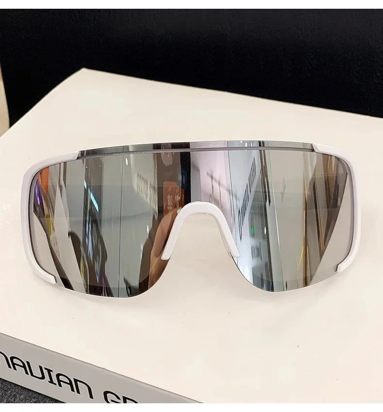 Outdoor Cycling Sunglasses for Men WomenAviator Lenses UV Resistant Windproof Eyeglasses Skiing and Mountaineering Eye Protector