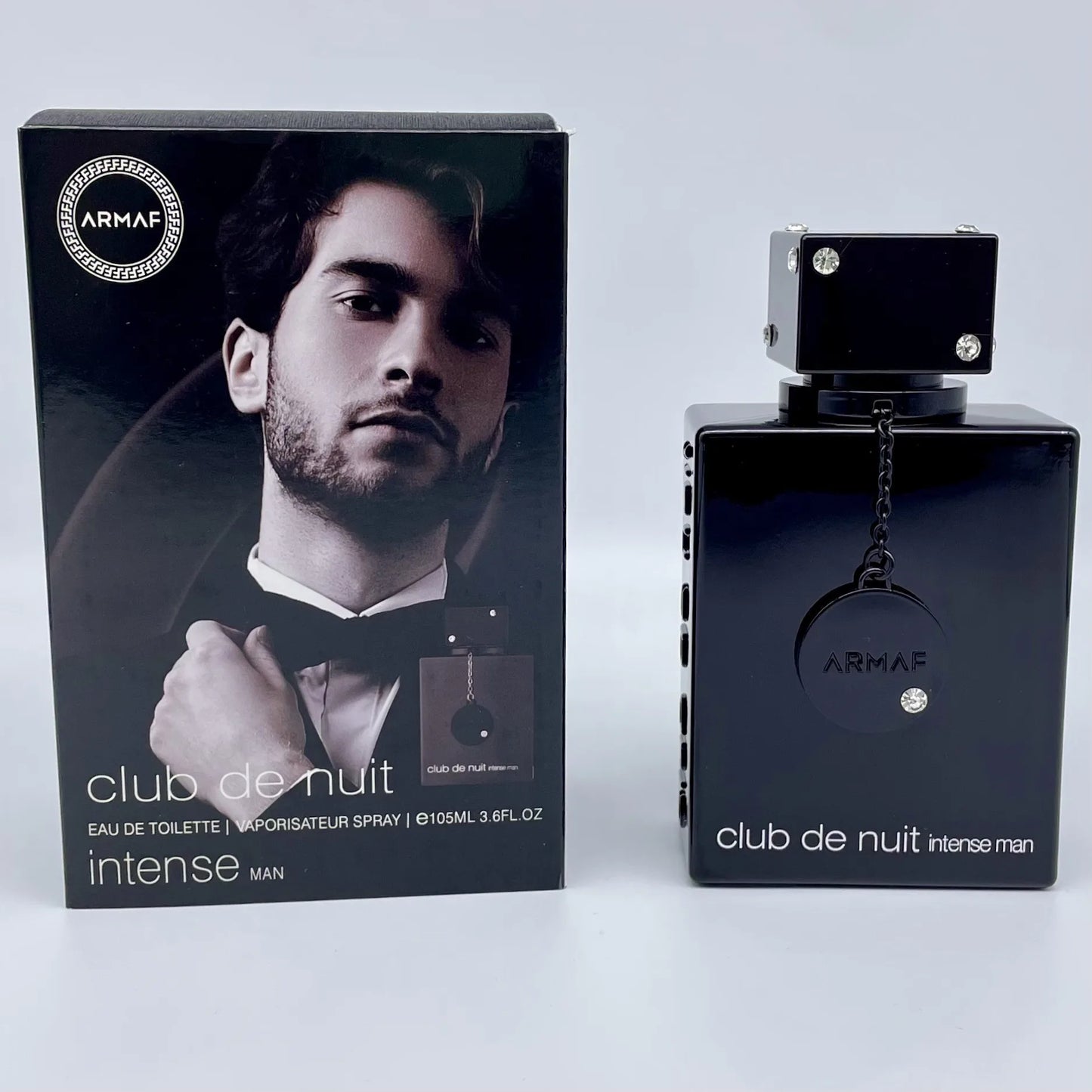 Arab Perfumes Man Original Arabic Long Lasting Fragrance Body Spray Club Vibe Intense Man Parfum Wood Tone EDT Pheromone For Men