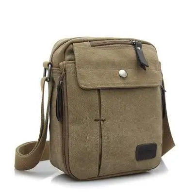 Men's Bag Casual Small Multifunction Shoulder Bag Multi-pocket Crossbody Bag Outdoors