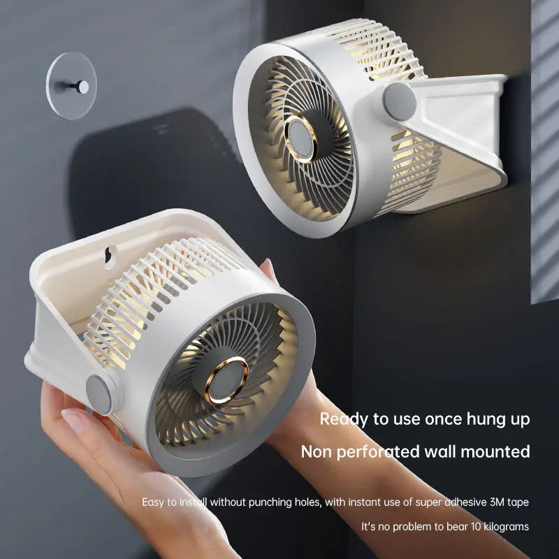 HOMFISH Fan Mute USB Circulating Electric Fan Home Dormitory Office Desktop Small Fan Dormitory Ultra-quiet Mosquito Repellent