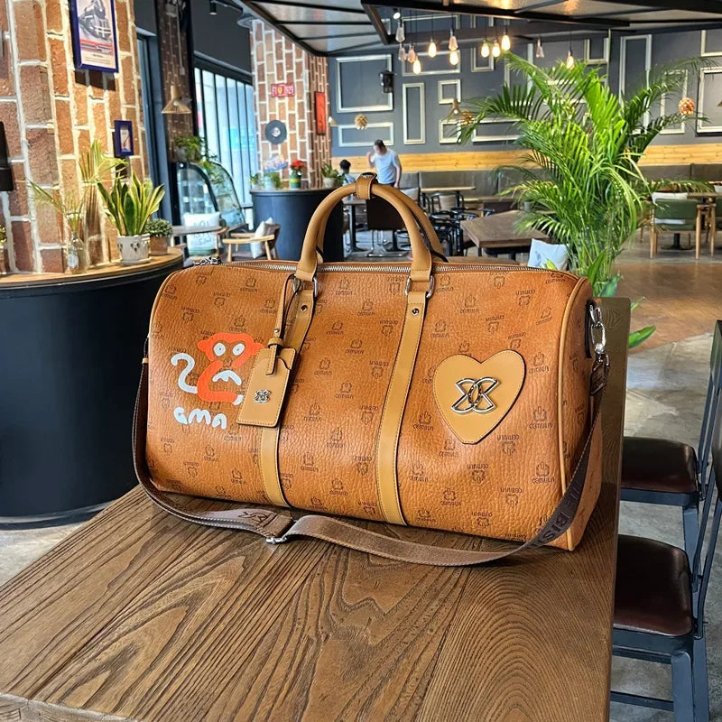 New Fashion Luggage Bags Men Travel Bag Large Capacity Duffle Bag Women Shoulder Versatile Ladies Crossbody Bag Big Tote Handbag