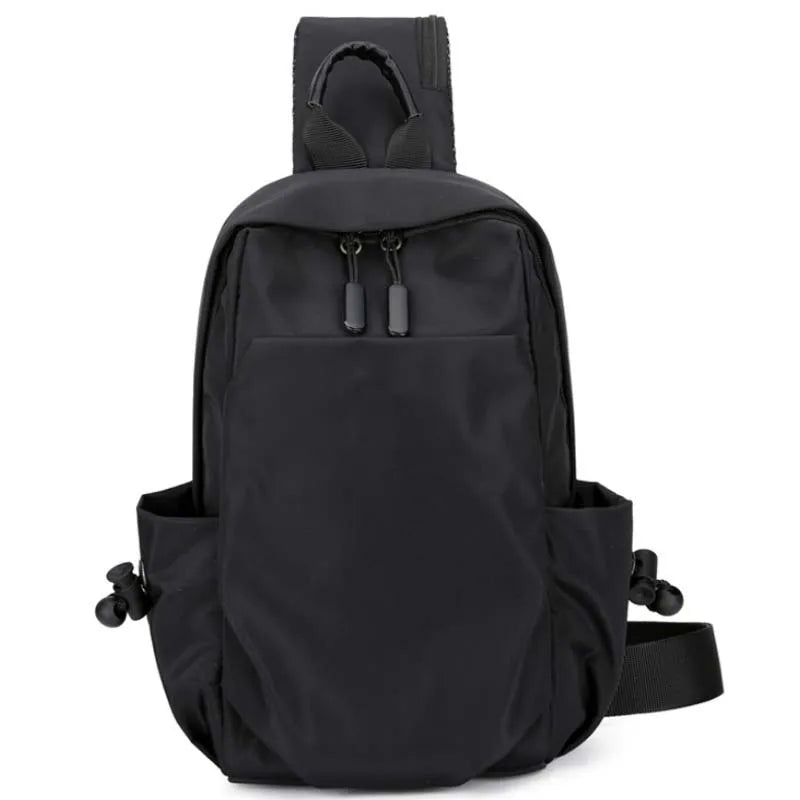 Men's Chest Bag Large Canvas Fashion Male Crossbody Bags Oxford Cloth Designer Man Student Shoulder Sling Casual Sports Phone