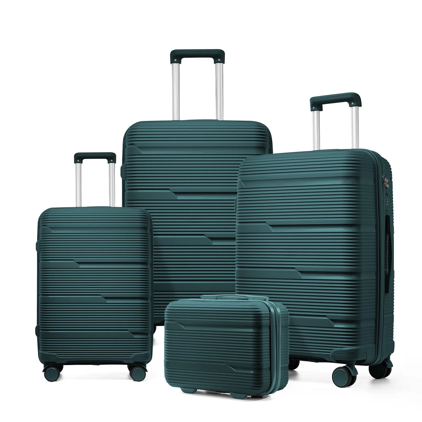 4pcs Travel Suitcase New Durable Luggage Sets Rolling Luggage TSA Lock Carry On Luggage Boarding Trolley Case 13 20 24 28 inch