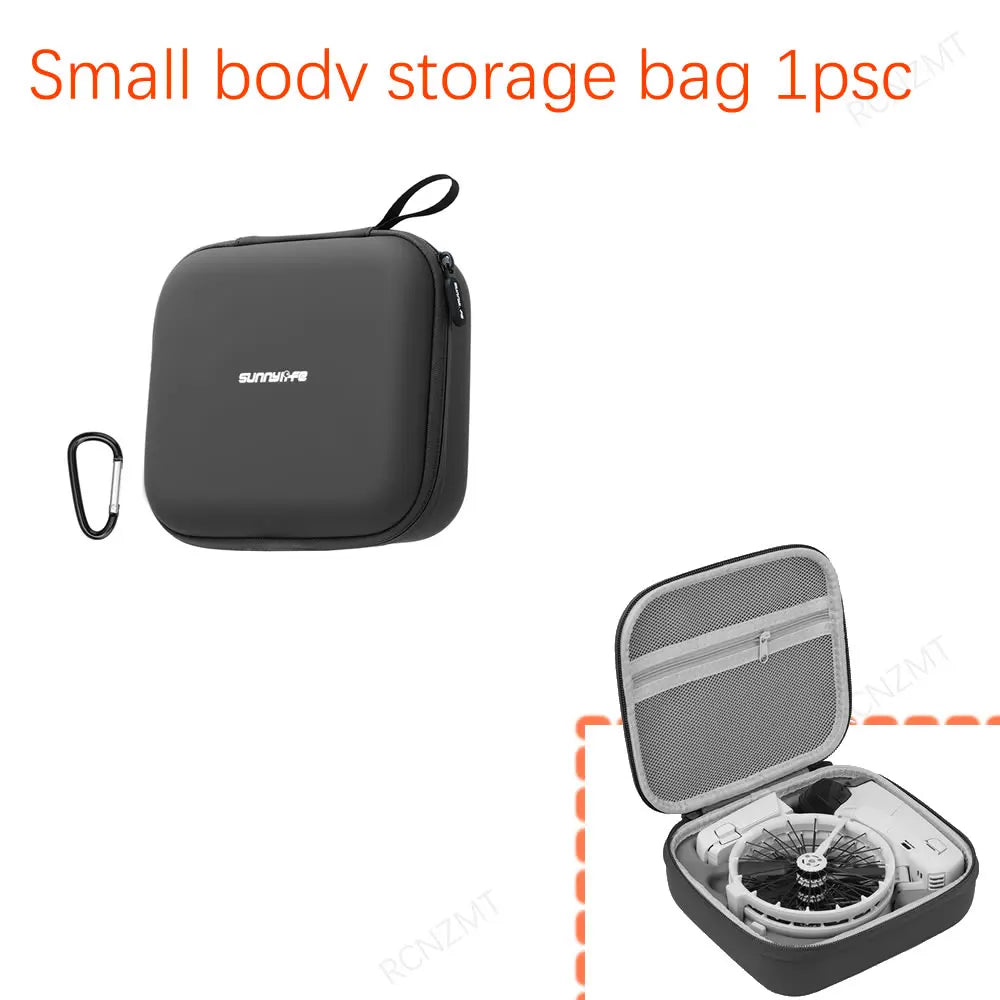 Accessories Kit for DJI Flip Landing Gear Lens Cap Propeller Guard Cage Holder Filter RC 2 Controller Silicone Case bag