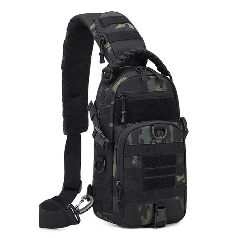 Men's Waist Bag Sports Shoulder Outdoor Fanny Pack Camping Hiking Fishing Climbing Backpack for Male Travel Sling Chest Bags