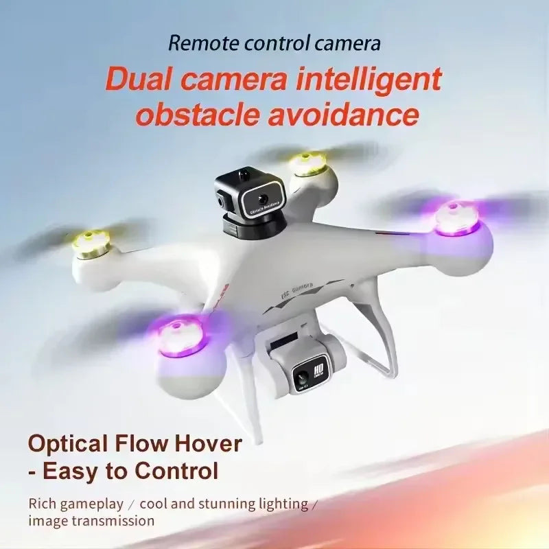 S116MAX 8K HD Professional Drone with Dual Camera 3 Batteries Optical Flow 360° Obstacle Avoidance WiFi Brushless Motor RC Toy