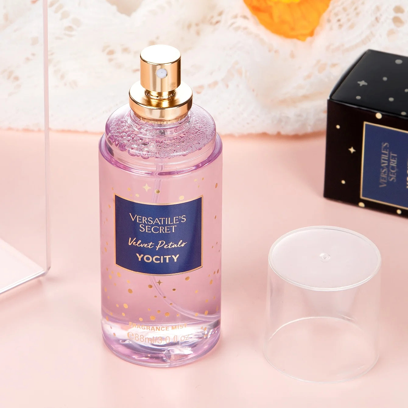 Vanilla Coconut Fragrance Spray Charming Liquid Clothing Fragrance Suitable for Dating Parties Birthday Gifts Home Decor 88ml