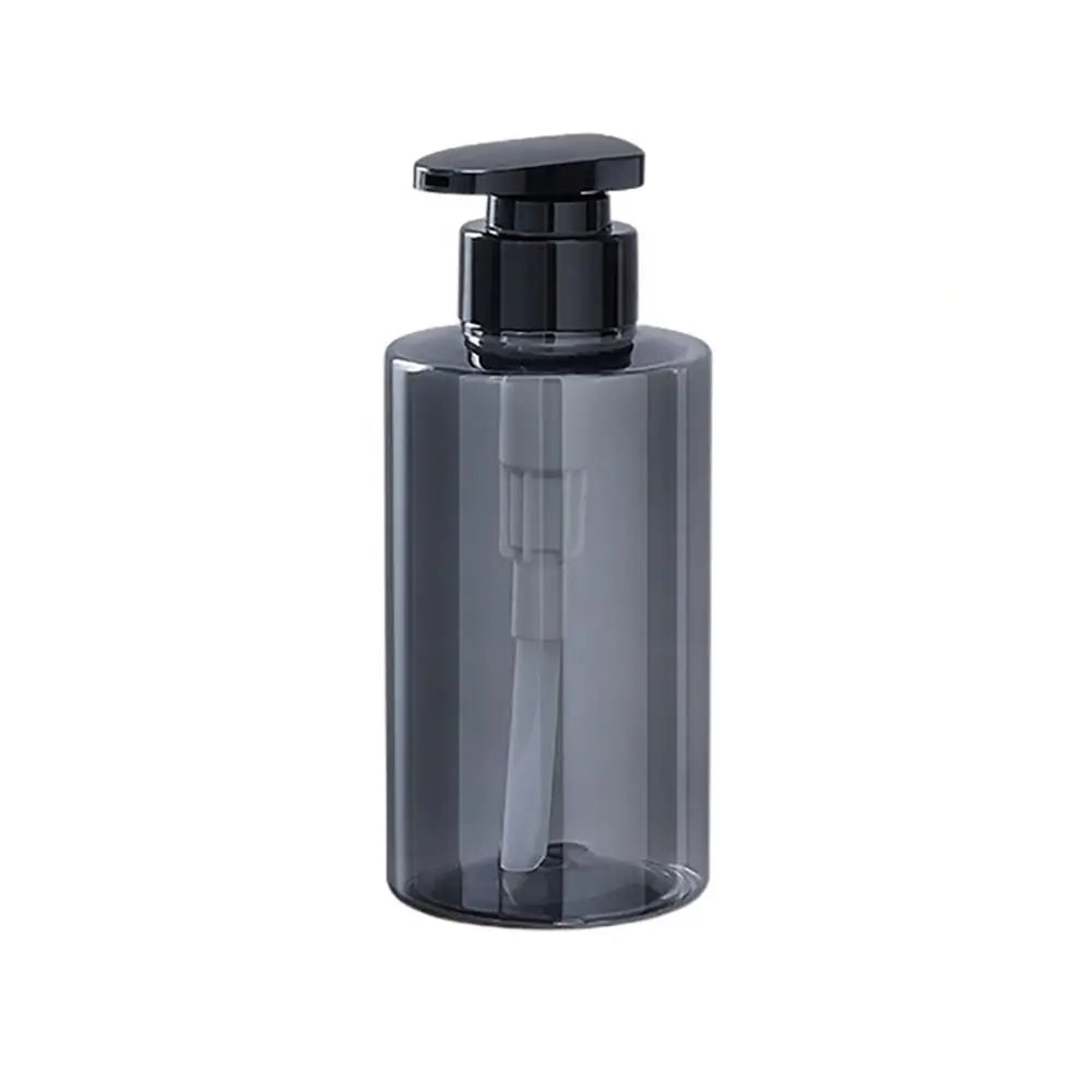 300/500ml Hand Soap Dispenser Cylinder Pump Bottle Dispenser Bathroom Shampoo Bottle Cylinder Shape Travel Lotion Container