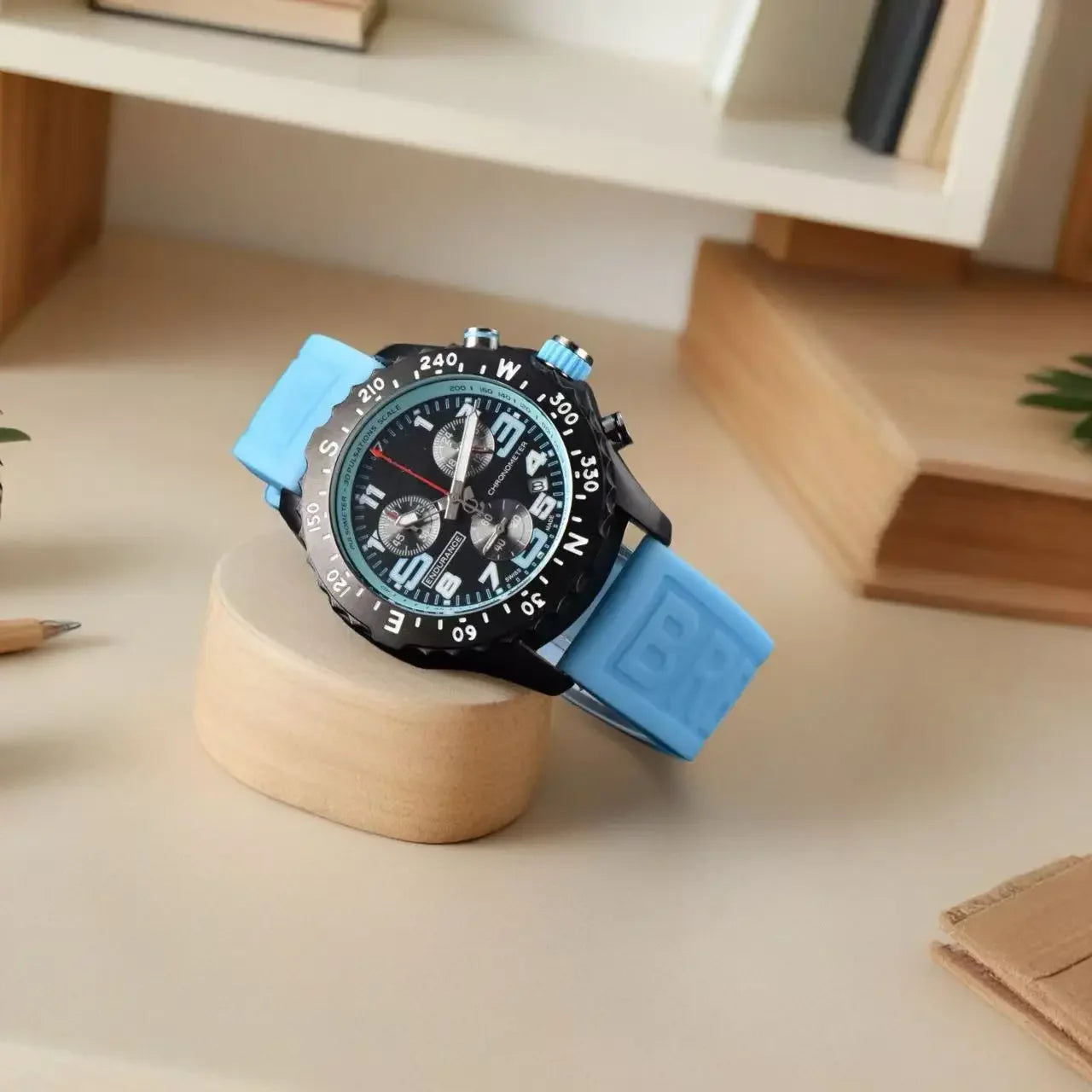 Men's Luxury Business Chronograph Watch - Multi-Function Quartz, Durable Date AAA+ Quality, Professional Style