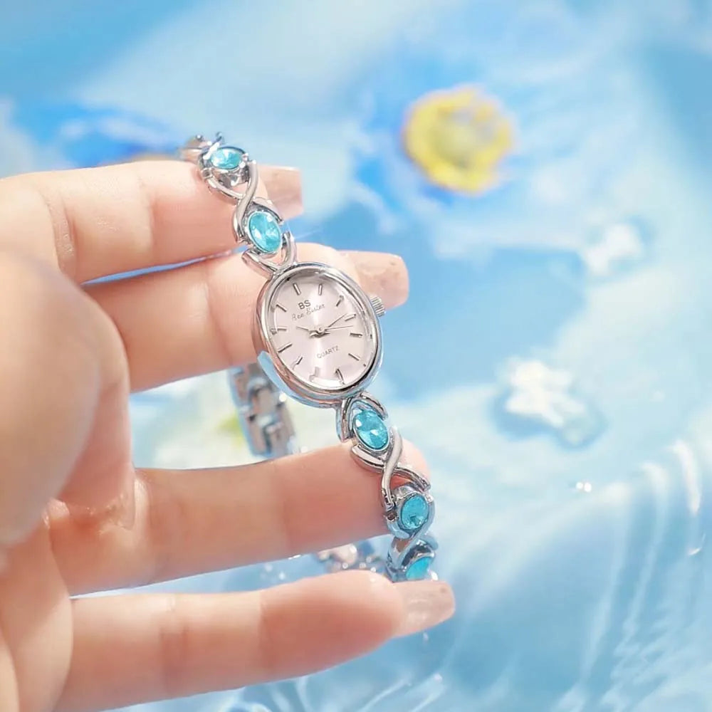 2025 Women's Watch Unique Small Dial Original Brand Quartz Watches Waterproof Elegant Bracelet for girl Dress Gift Relogio